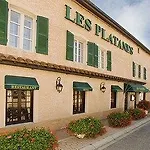 Logis Les Platanes Szálloda Reyssouze